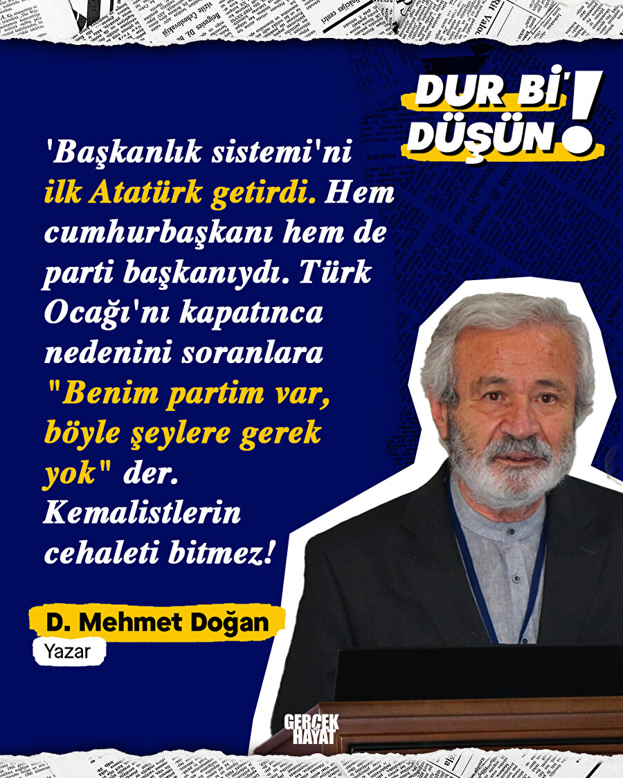 Dur bir düşün