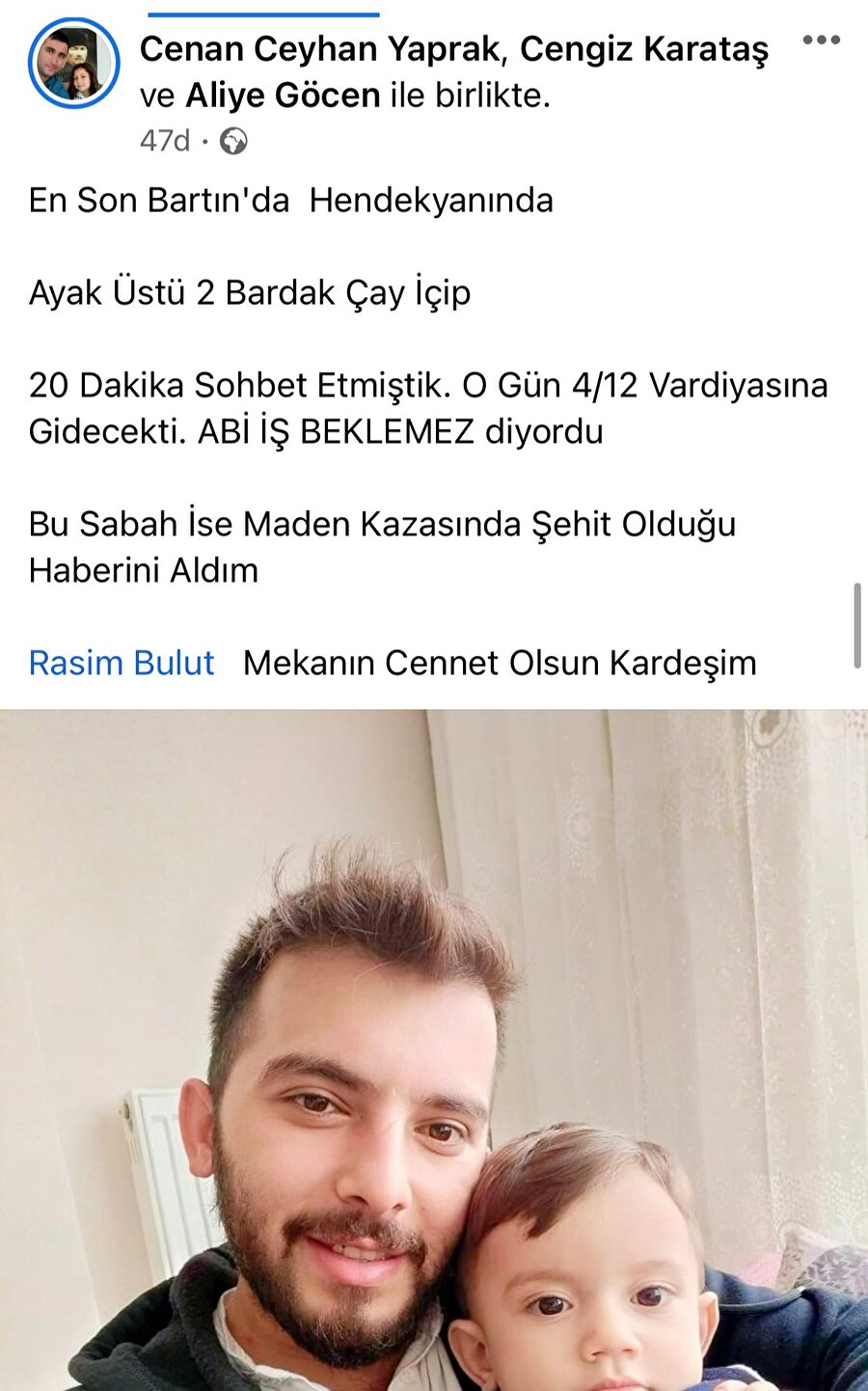 Madencilerden geriye yürek yakan fotoğrafları kaldı