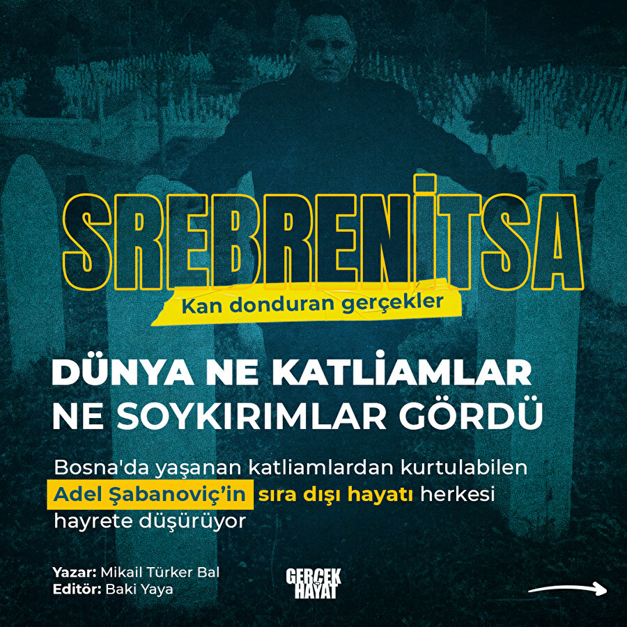 Srebrenitsa soykırımının şahidi