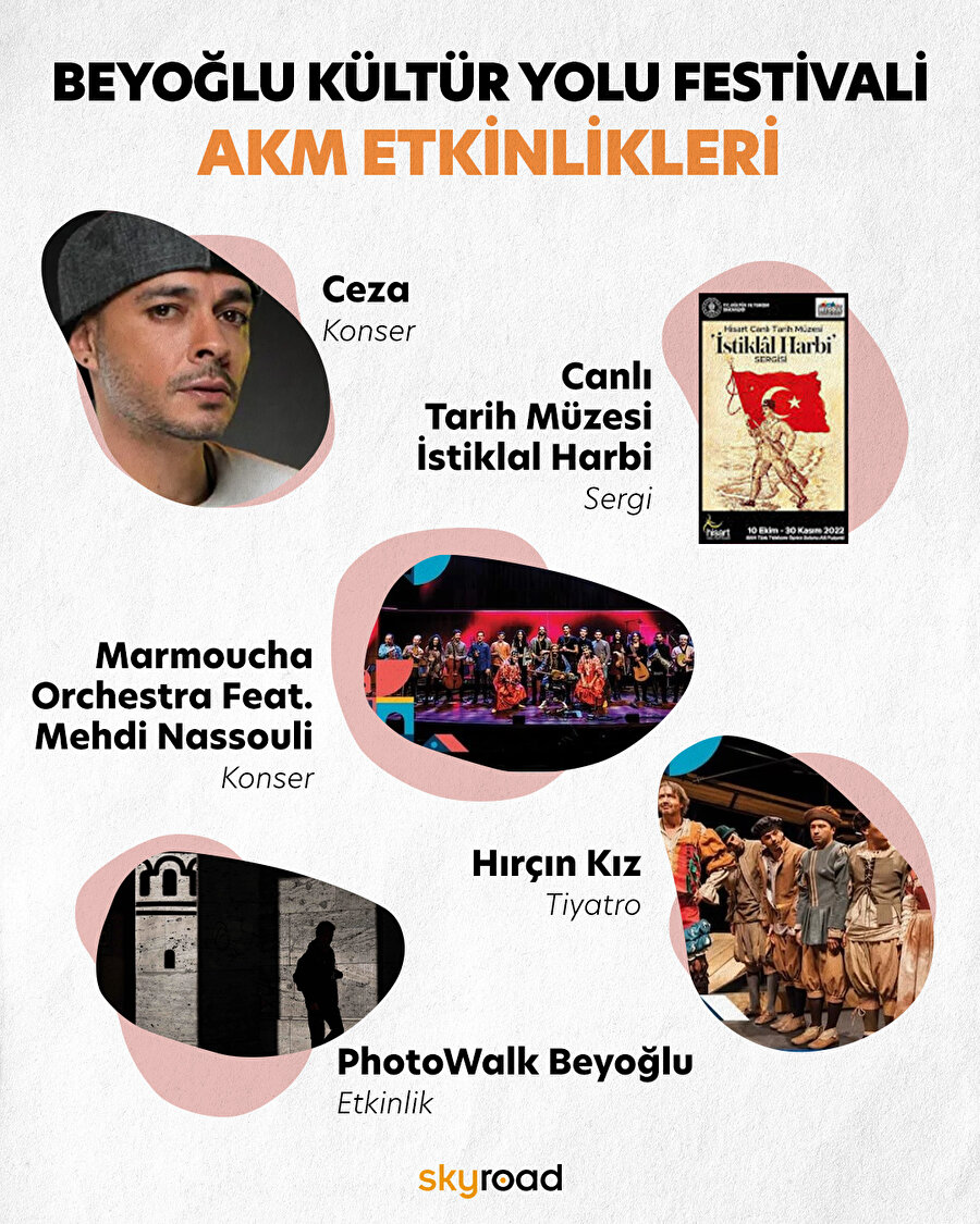 Beyoğlu Kültür Yolu Festivali AKM Etkinlikleri 🎶