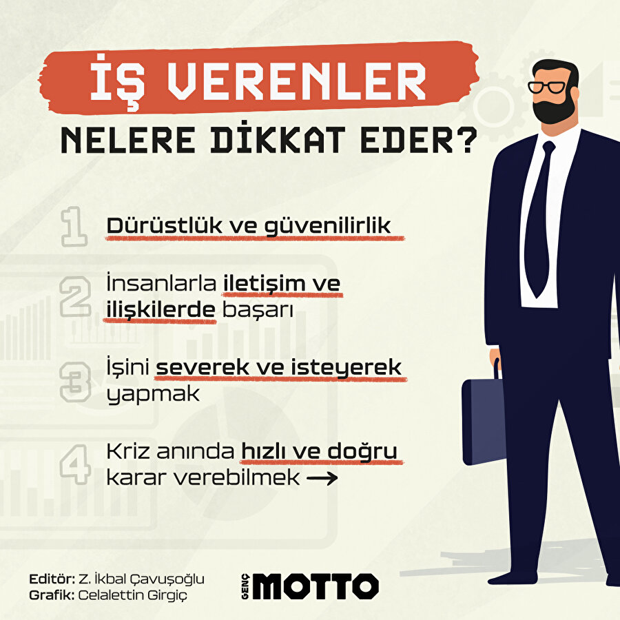 İş verenler nelere dikkat eder? 