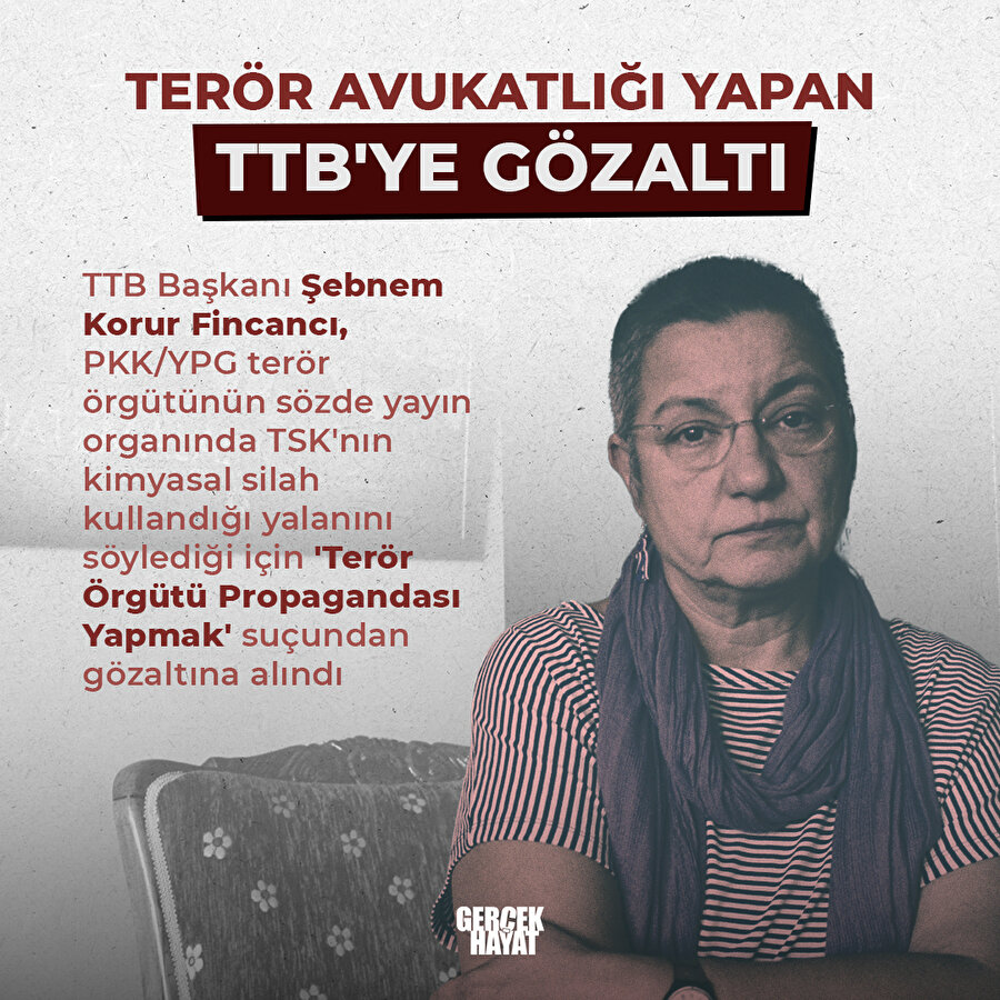 Teröre çanak tutan TTB'ye gözaltı