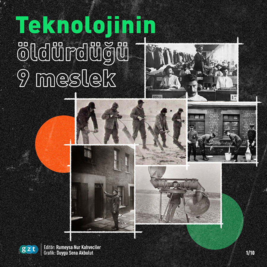 Teknolojinin öldürdüğü 9 meslek