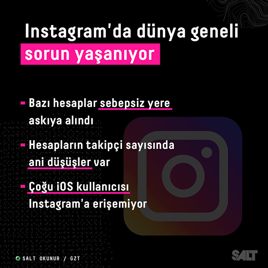 Instagram'da dünya genelinde sorun yaşanıyor