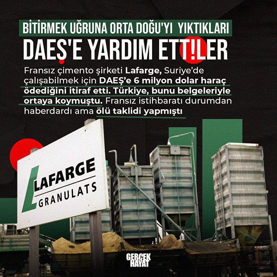 Fransa'dan DAEŞ'e 6 milyon dolarlık yardım