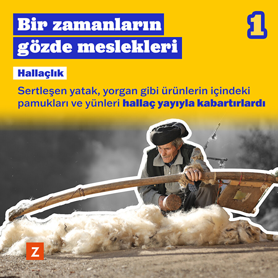 Bir zamanların gözde meslekleri