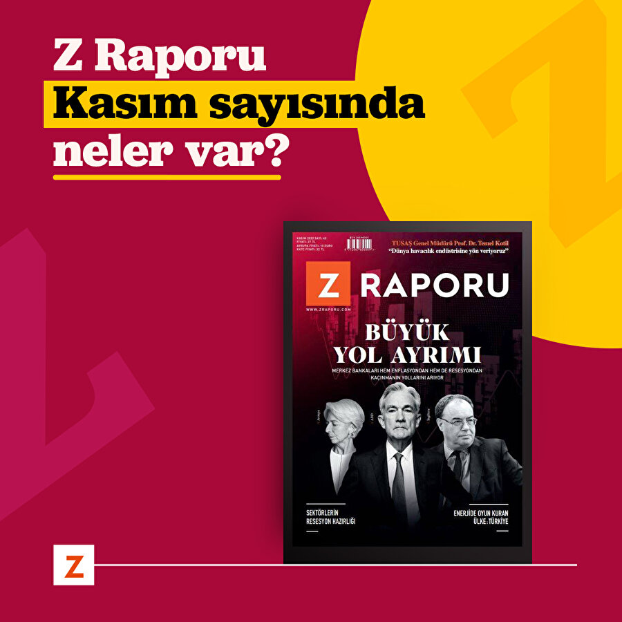 Z Raporu Kasım sayısında neler var? 
