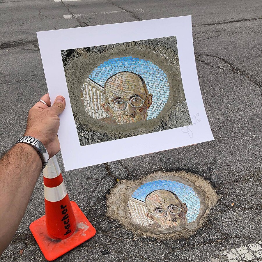 Başarılı mozaikleri ile Şikago sokakları: Jim Bachor 🙌