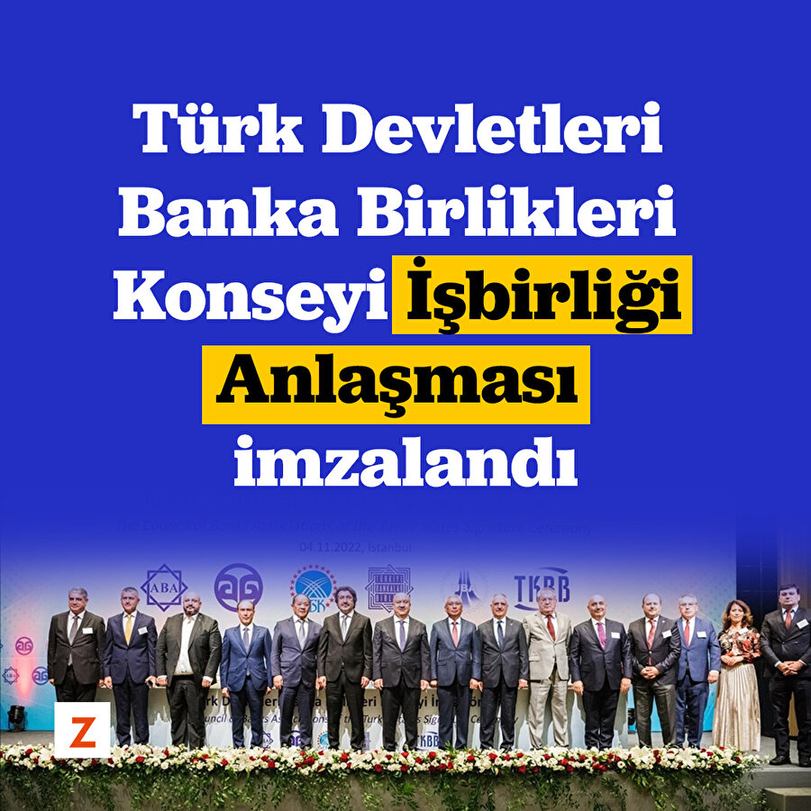 Türk Devletleri Banka Birlikleri Konseyi İşbirliği Anlaşması imzalandı