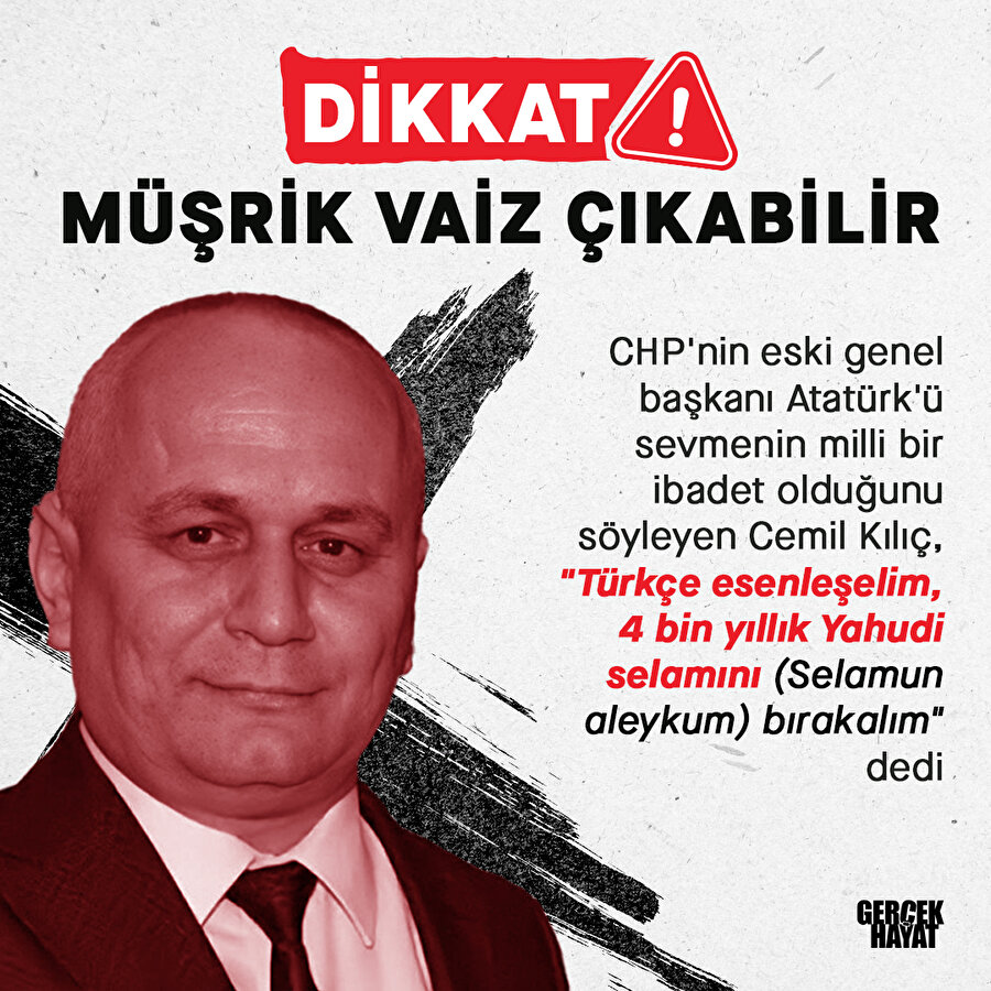 Cemil Kılıç ayet inkar etmeye devam ediyor