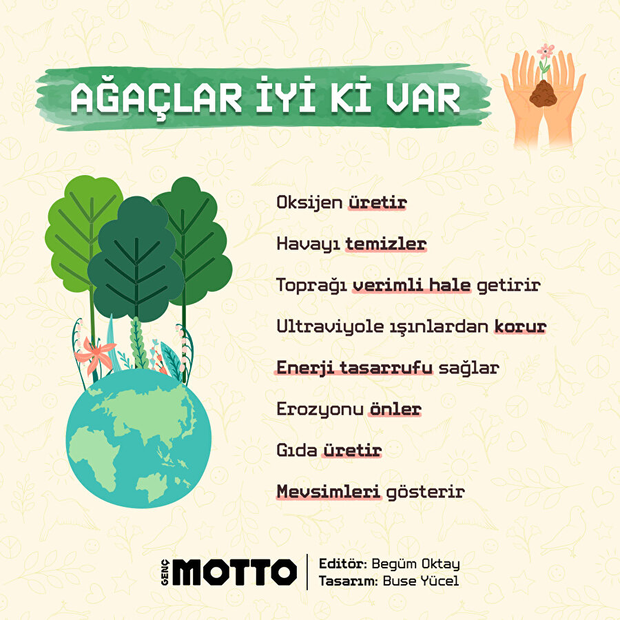 Ağaçlar iyi ki var