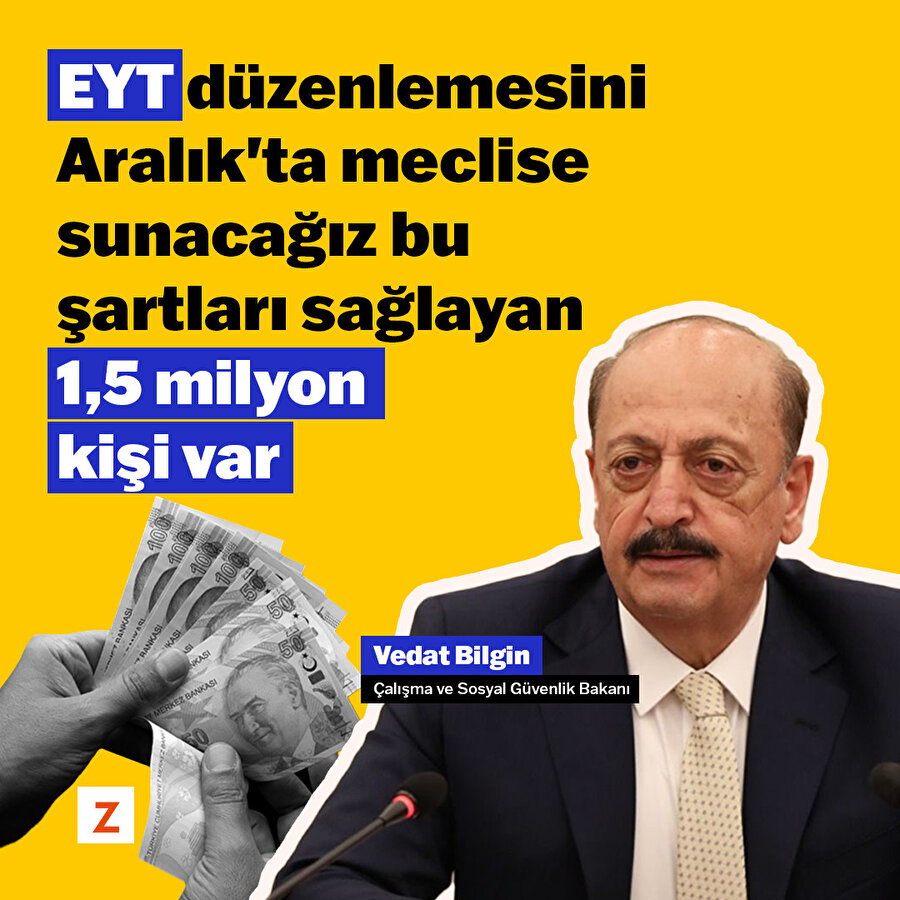 EYT düzenlemesi Aralık'ta meclise takdim edilecek