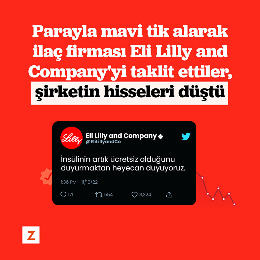Parayla mavi tik aldı, ilaç şirketini taklit etti