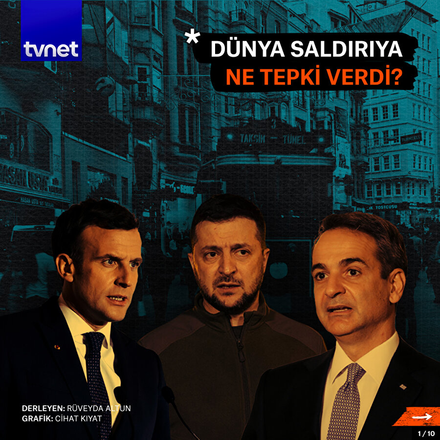 Dünya saldırıya ne tepki verdi?