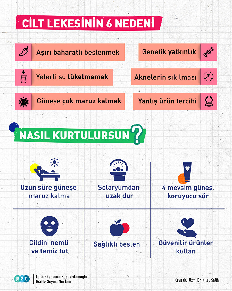 Cilt lekesine ne iyi geliyor?