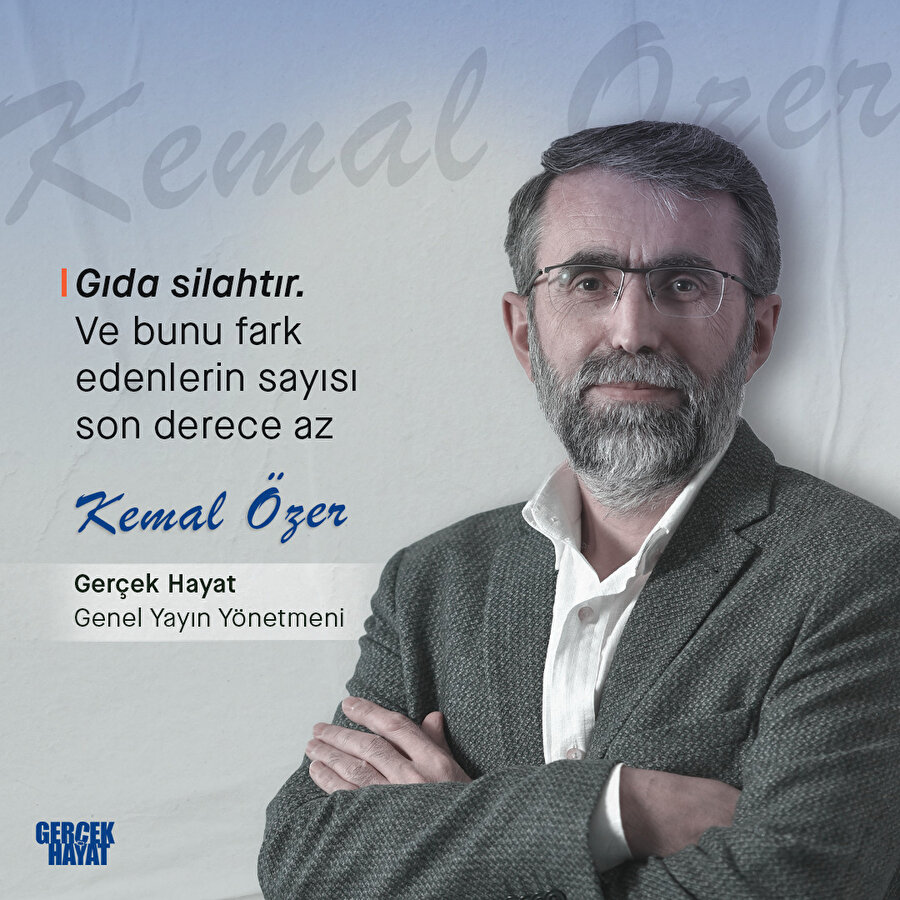 Gıda silahını fark edenlerin sayısı az