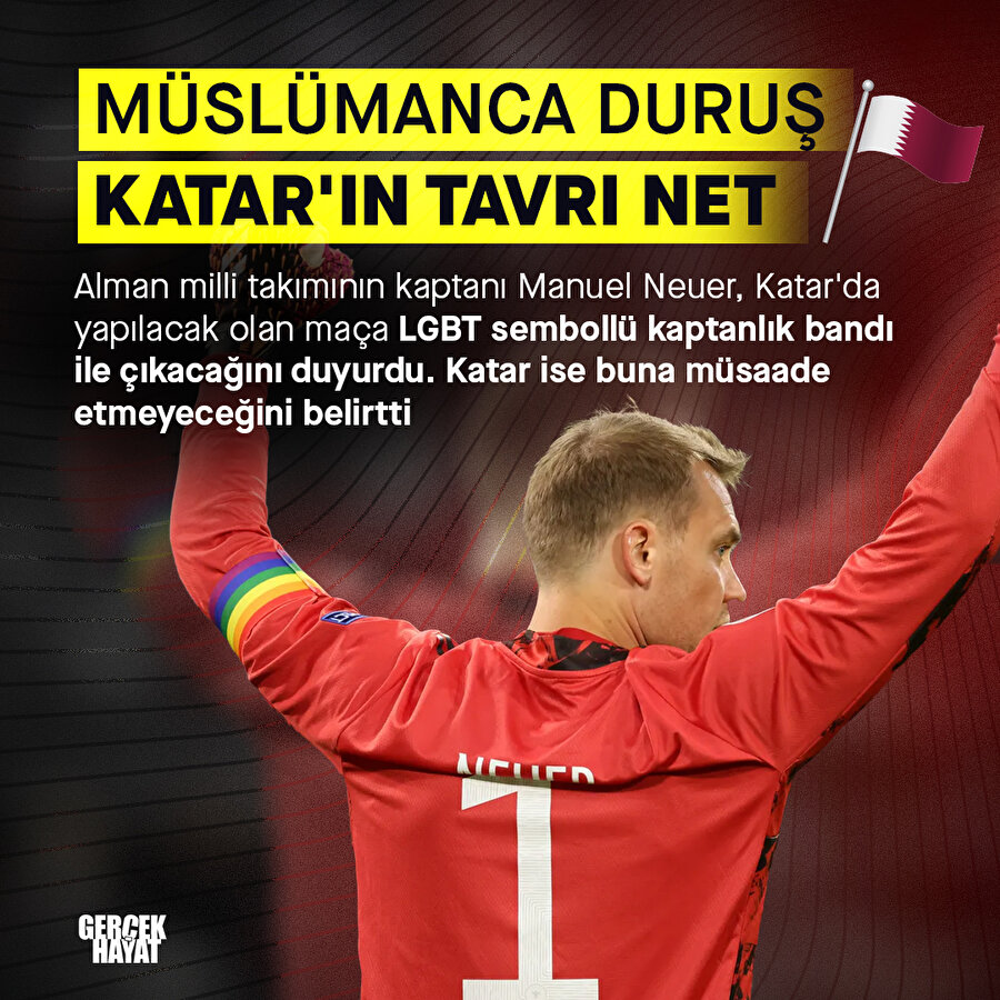 Katar LGBT propagandasına geçit vermeyecek