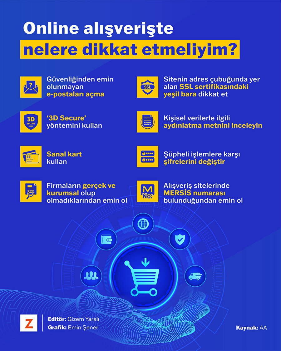 Online alışverişte nelere dikkat etmeliyim?