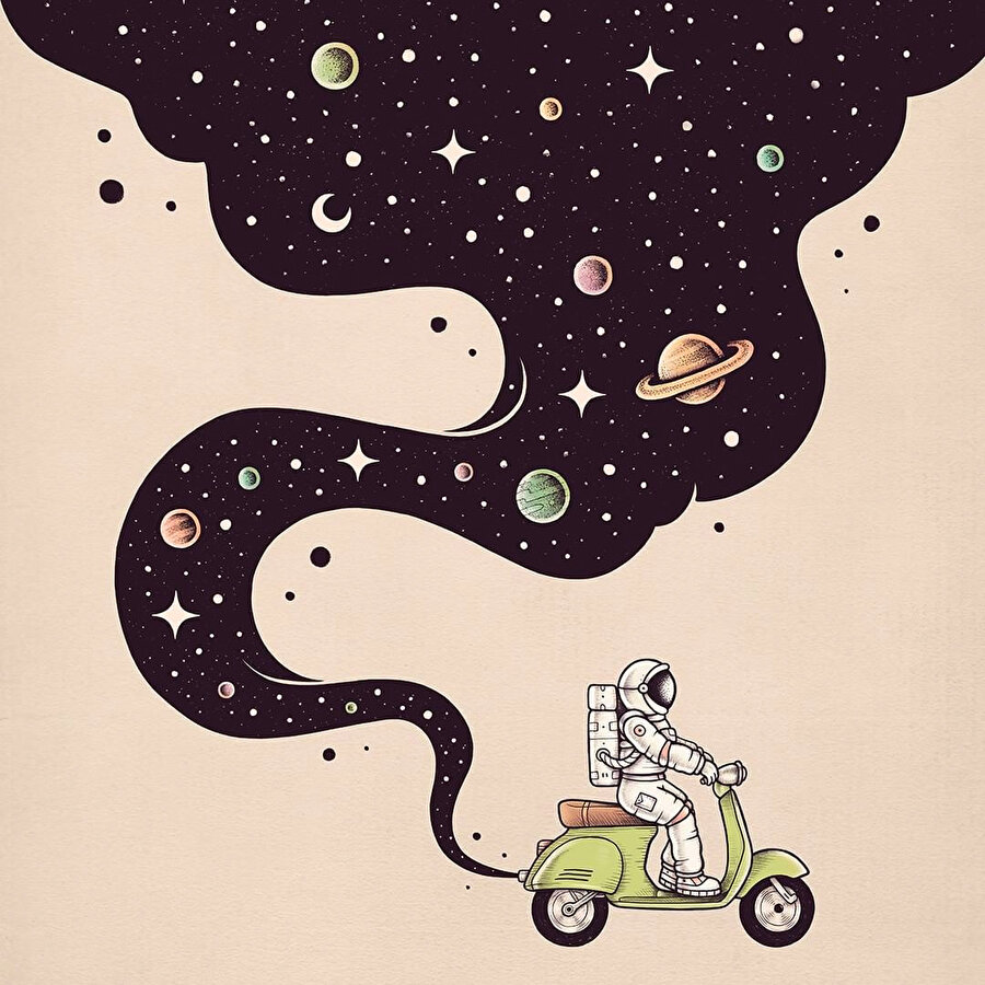 Bir astronotun gözünden evren 👨‍🚀