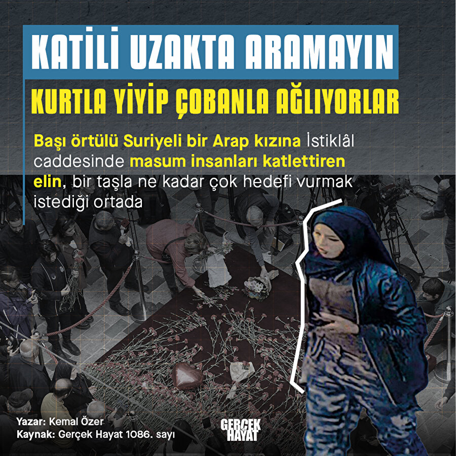 Misillemeye tepki kimden geliyorsa katil odur