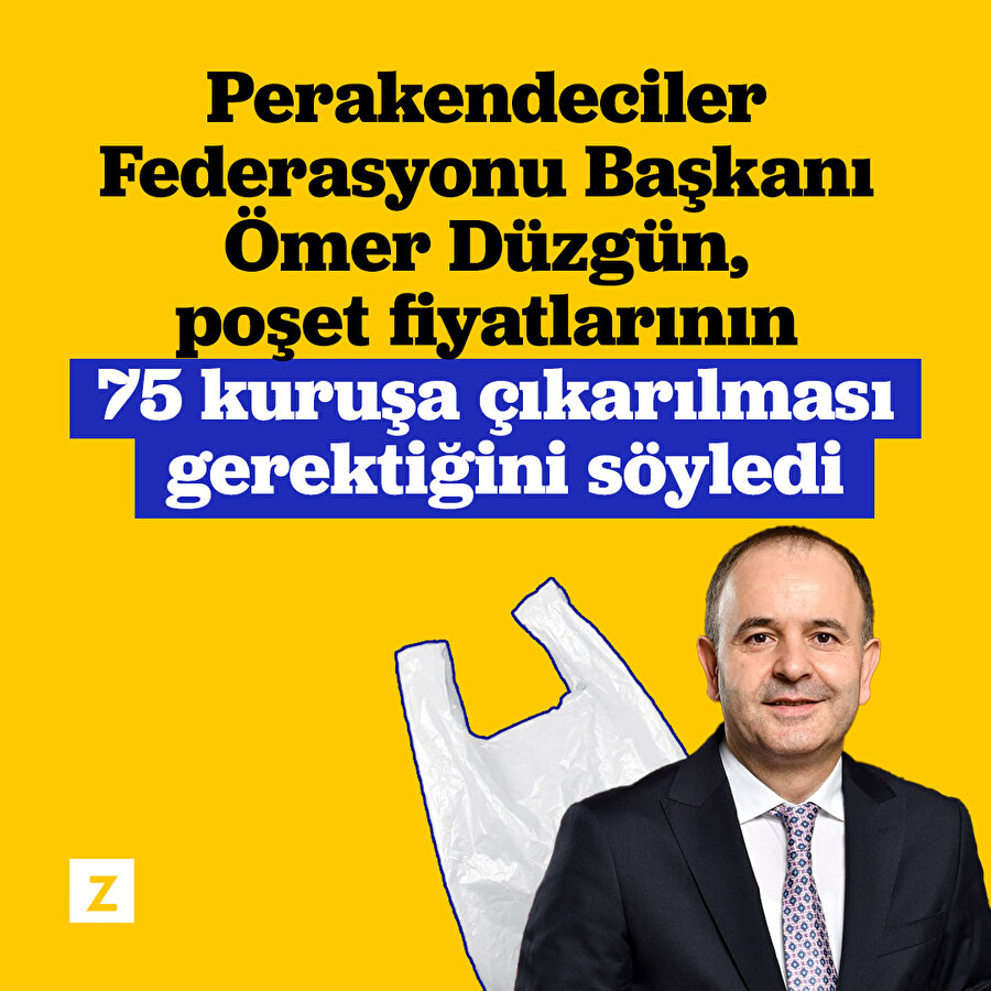 Marketlerdeki poşetler için zam talebi