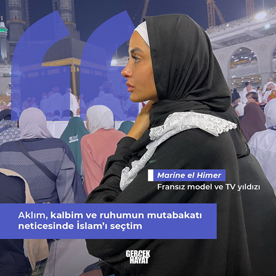 Aklım, kalbim ve ruhum İslam'ı seçti