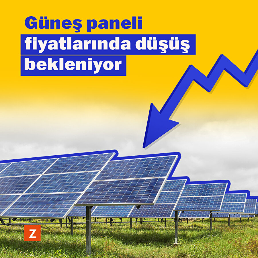 Güneş paneli fiyatlarında düşüş bekleniyor