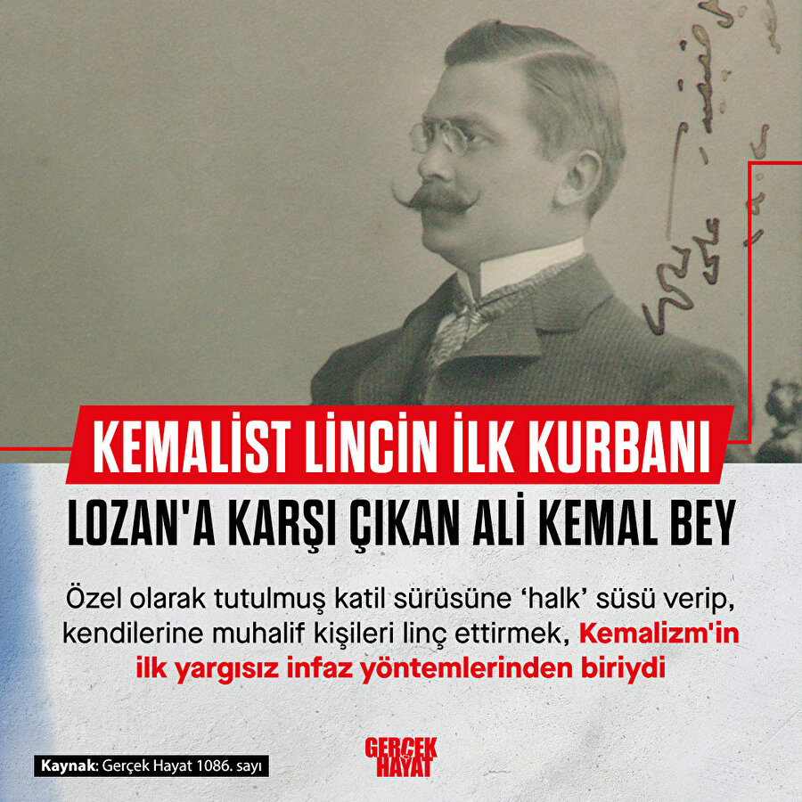 Kemalizm'in linç geleneği işte böyle başladı