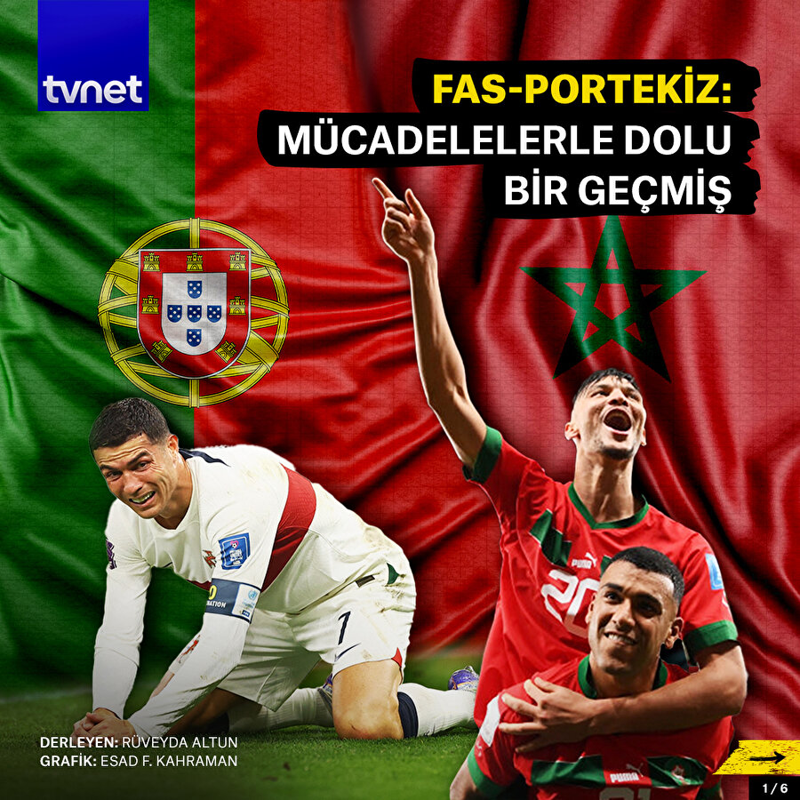 Fas ve Portekiz arasındaki mücadele Dünya Kupası'nda başlamadı