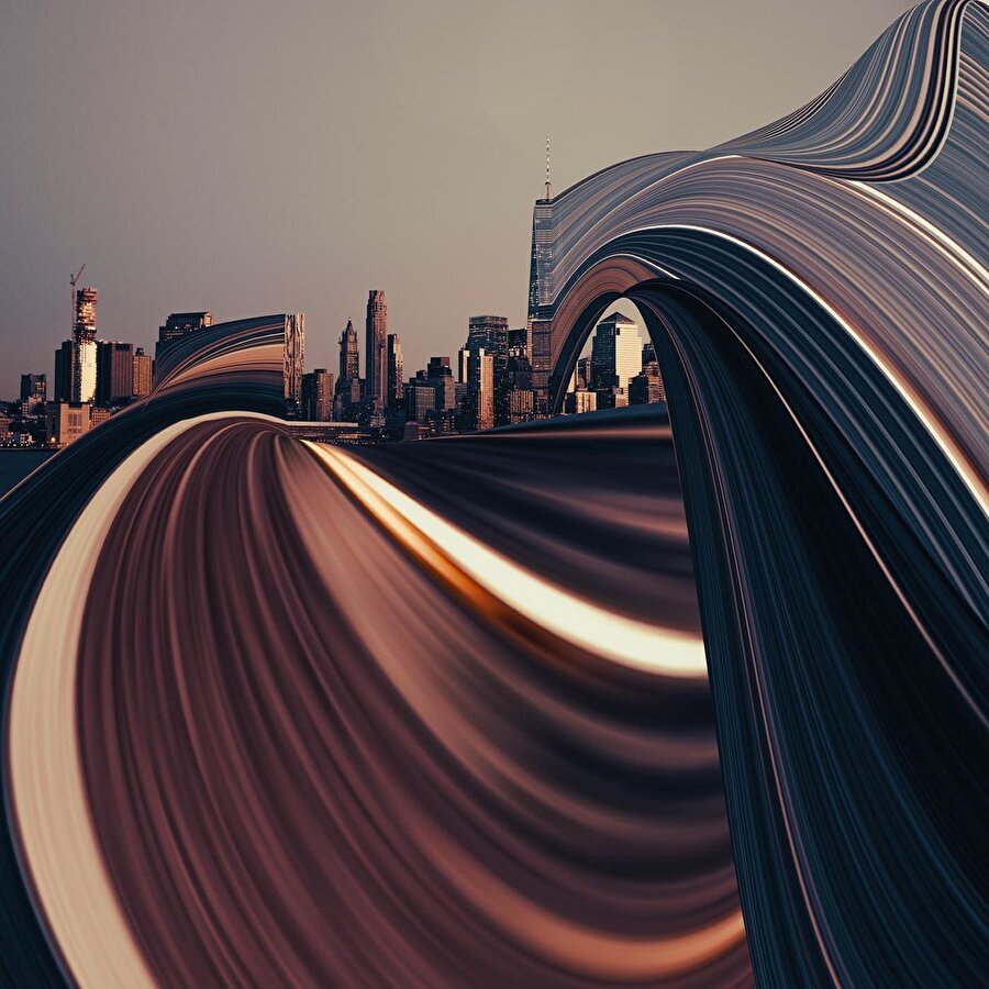 Alışılmadık fotoğraflarıyla sanatçı Carla DLM 🏙