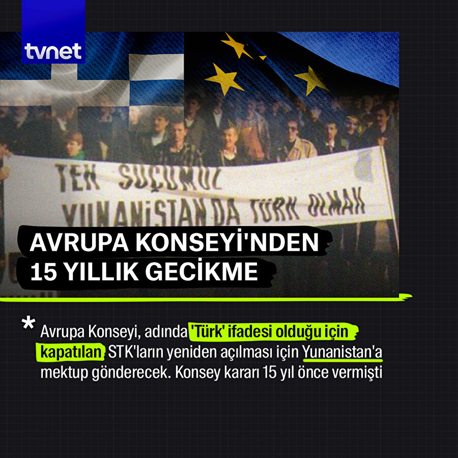 Avrupa Konseyi'nden Atina'ya gecikmeli uyarı