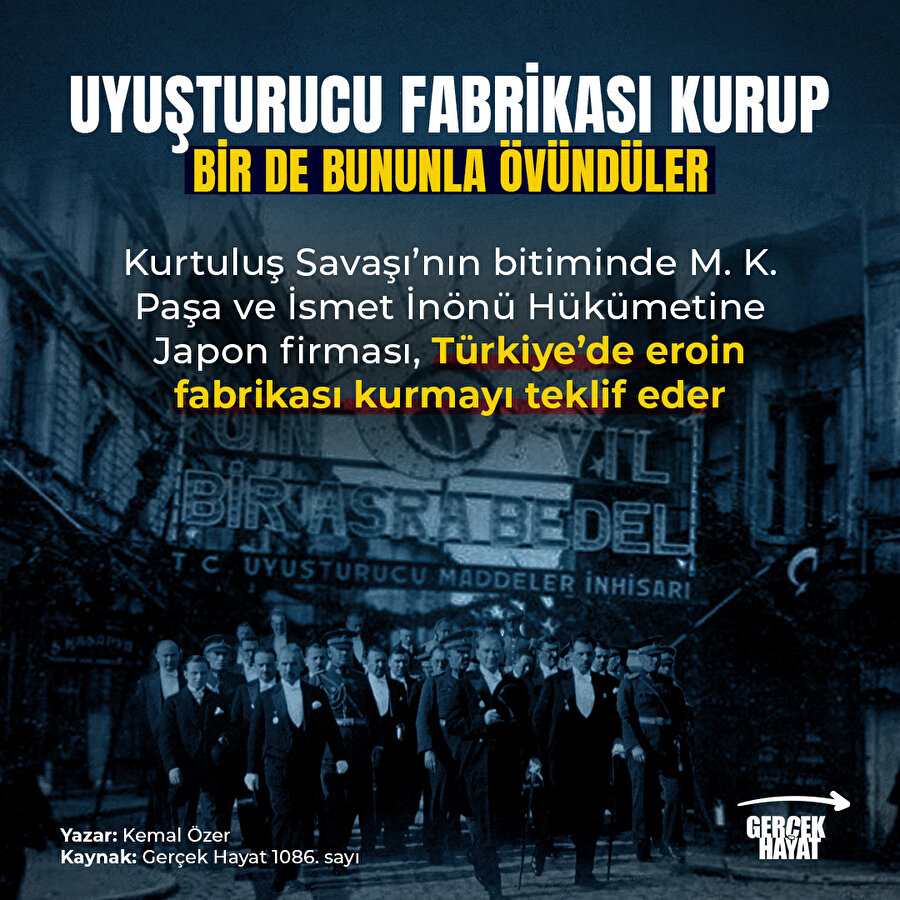 Cumhuriyetin eroin fabrikalarını duymuş muydunuz?