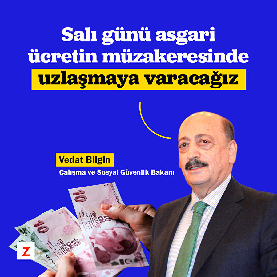 Salı günü asgari ücret müzakeresinde uzlaşmaya varılacak