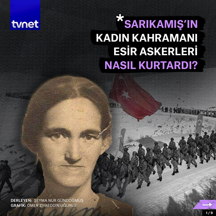 Türk kadın kahramanı Meryem Atmaca'nın fedakarlığı 