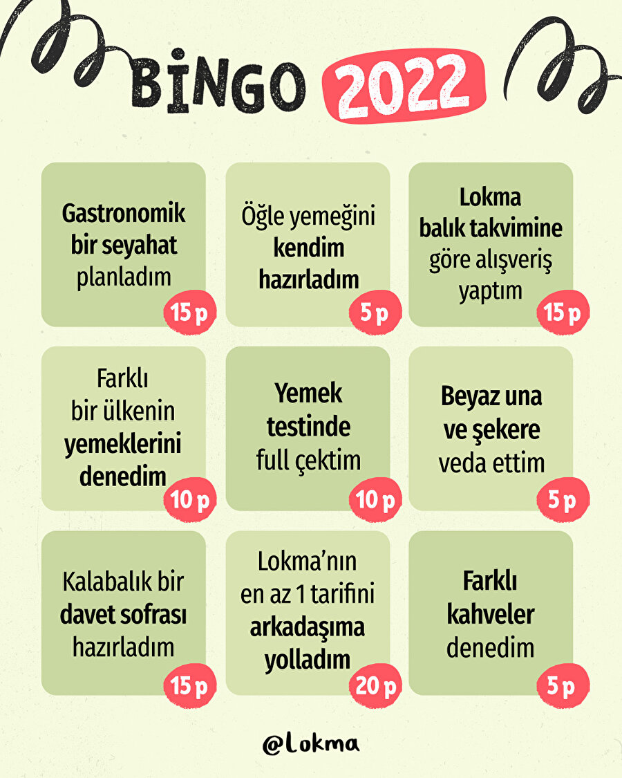 BİNGO 2022!