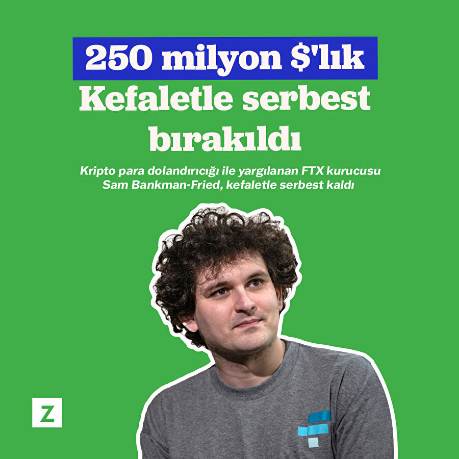 250 milyon $'lık Kefaletle serbest bırakıldı 