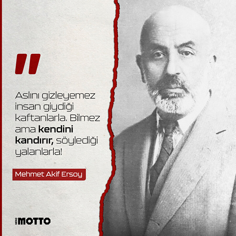 Mehmet Akif Ersoy'u anıyoruz