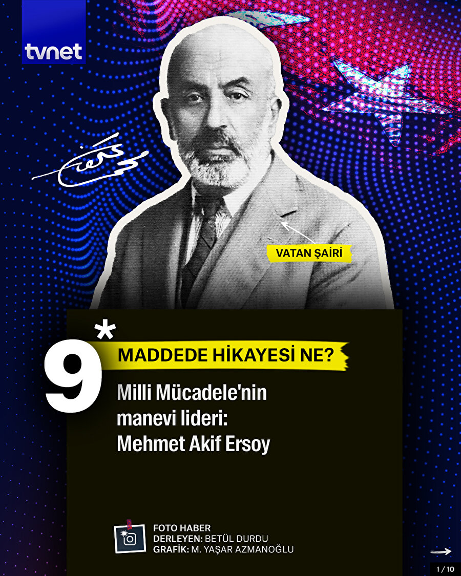 Mehmet Akif Ersoy'un vefatının 86. yıldönümü