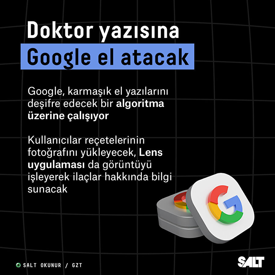 Doktor yazılarına Google el atacak