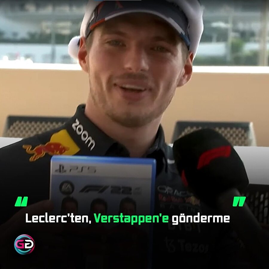 Leclerc'ten, Verstappen'e F1 2022 Oyunu ile Gönderme