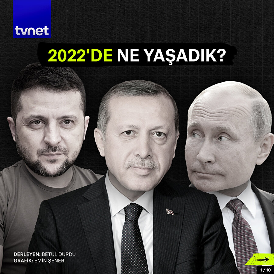 Dünyada 2022 böyle geçti