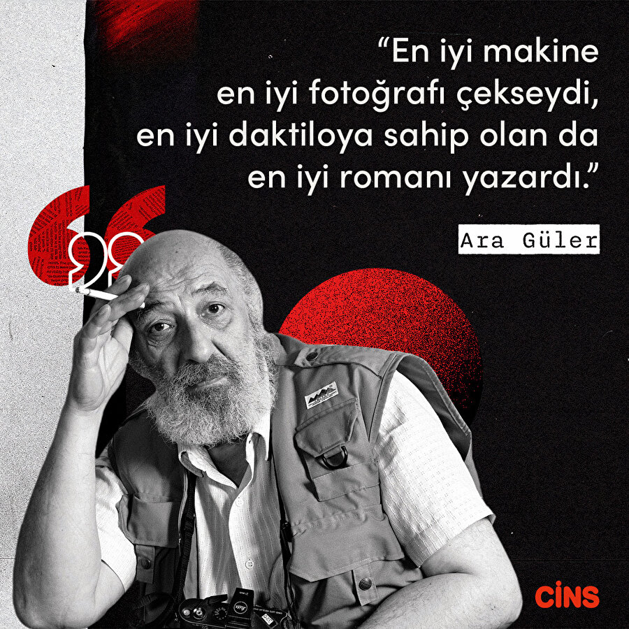 Ara Güler'den roman ve fotoğraf kıyaslaması 