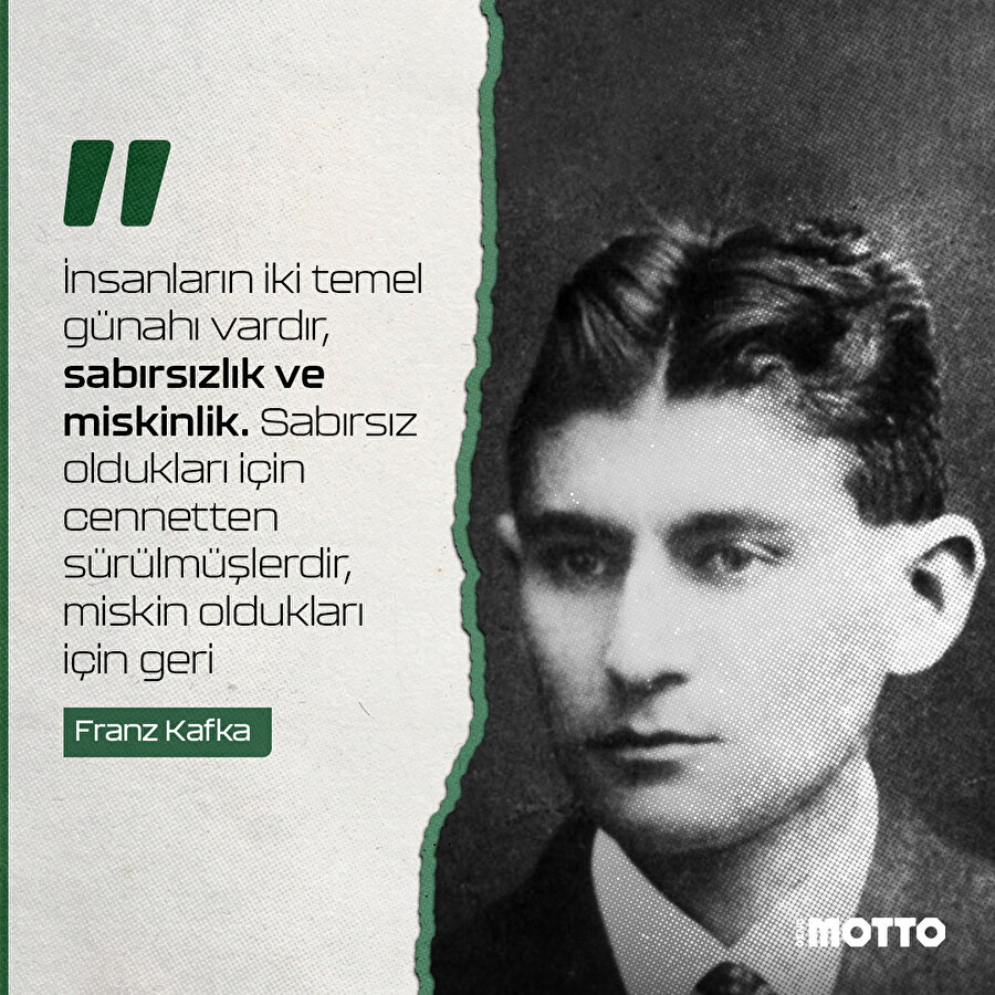 Franz Kafka'dan hayata dair 