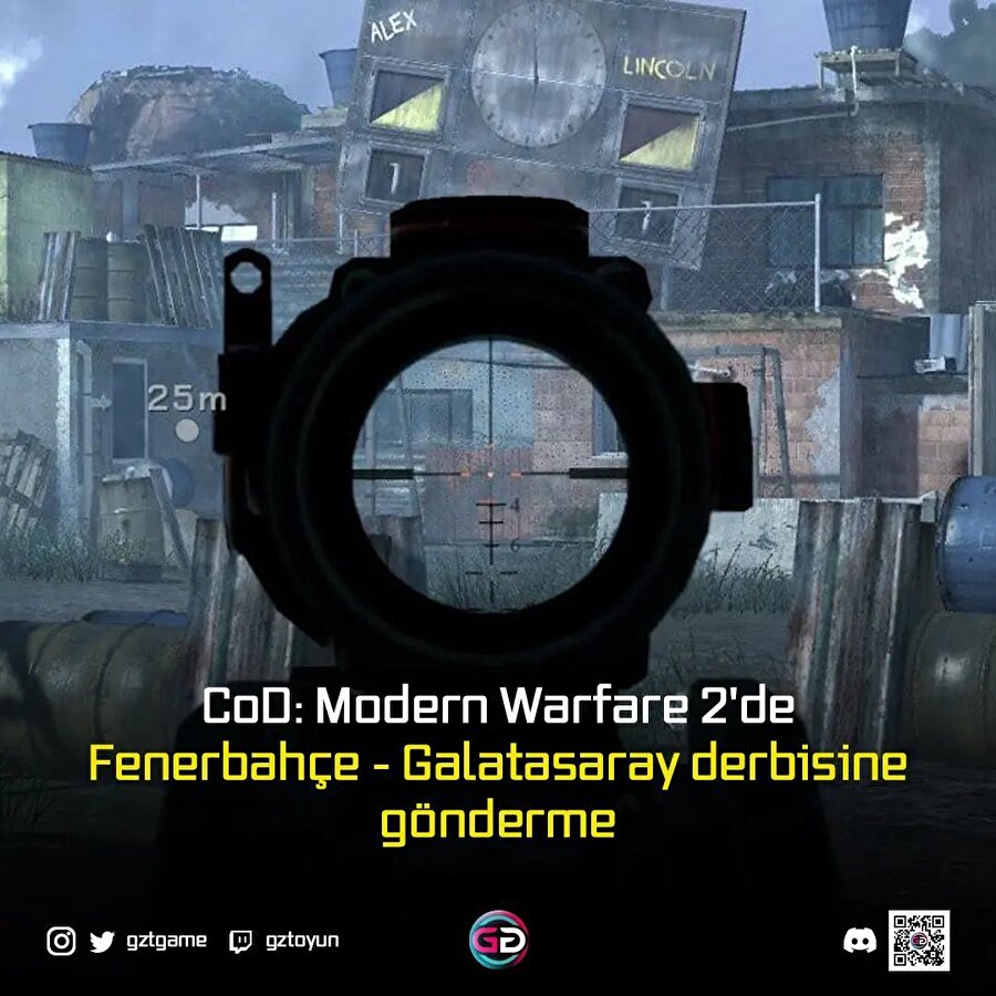 Cod: Modern Warfare 2'de derbiye özel gönderme bulunuyor