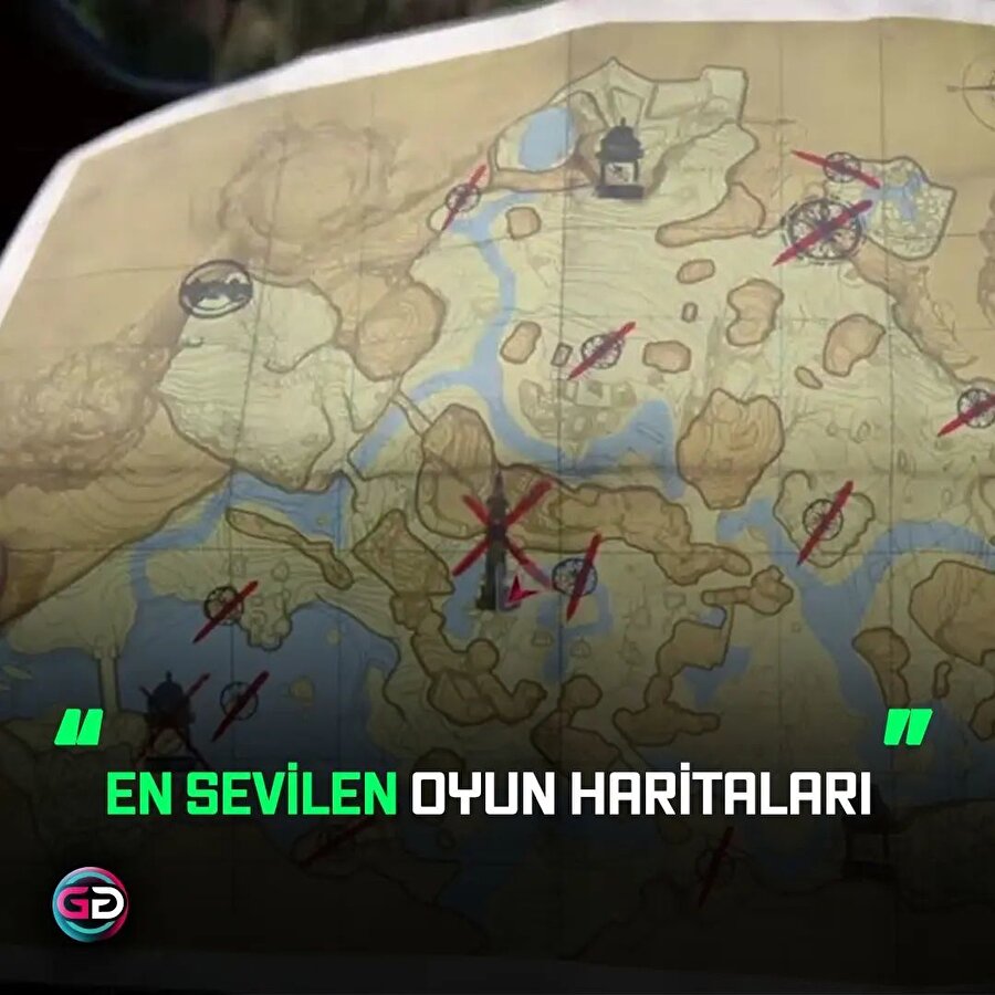 En sevilen oyun haritaları