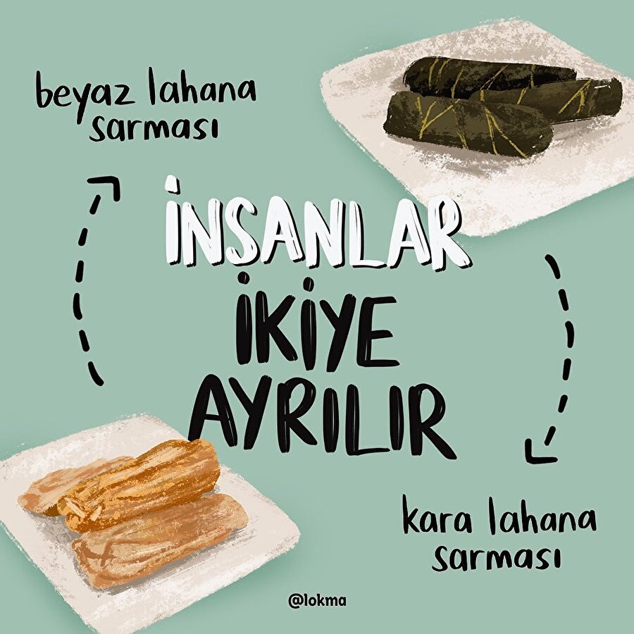 İnsanlar ikiye ayrılır
