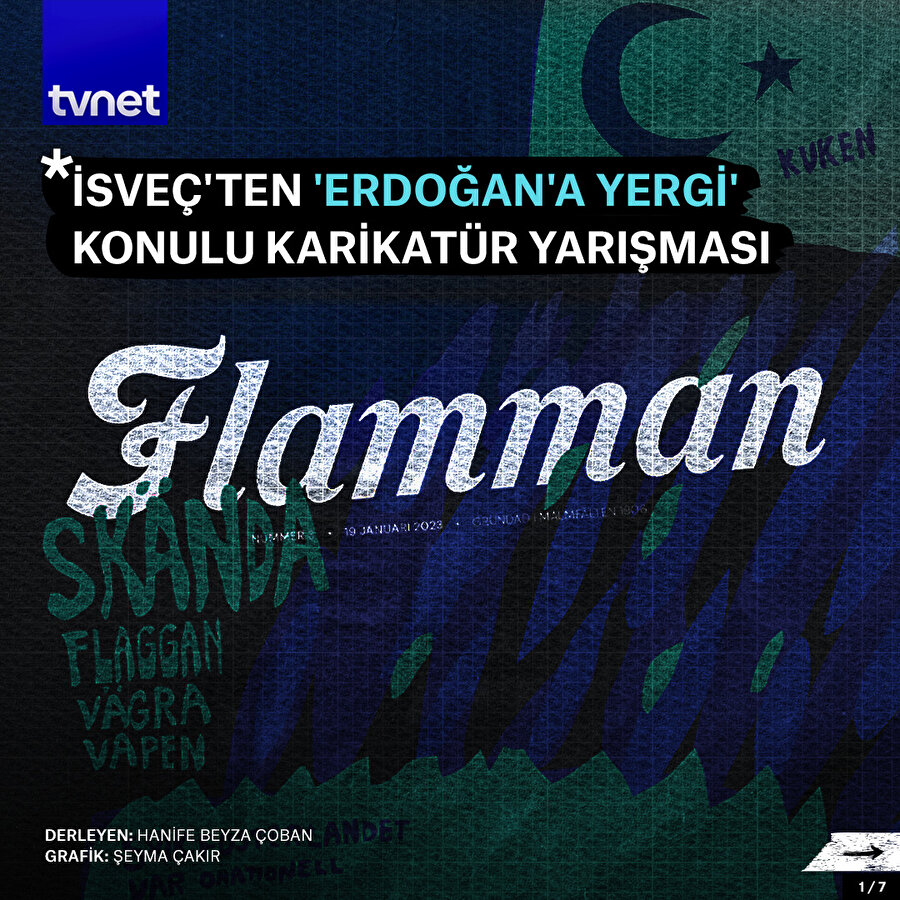 İsveç'ten 'Erdoğan'a Yergi' konulu karikatür yarışması