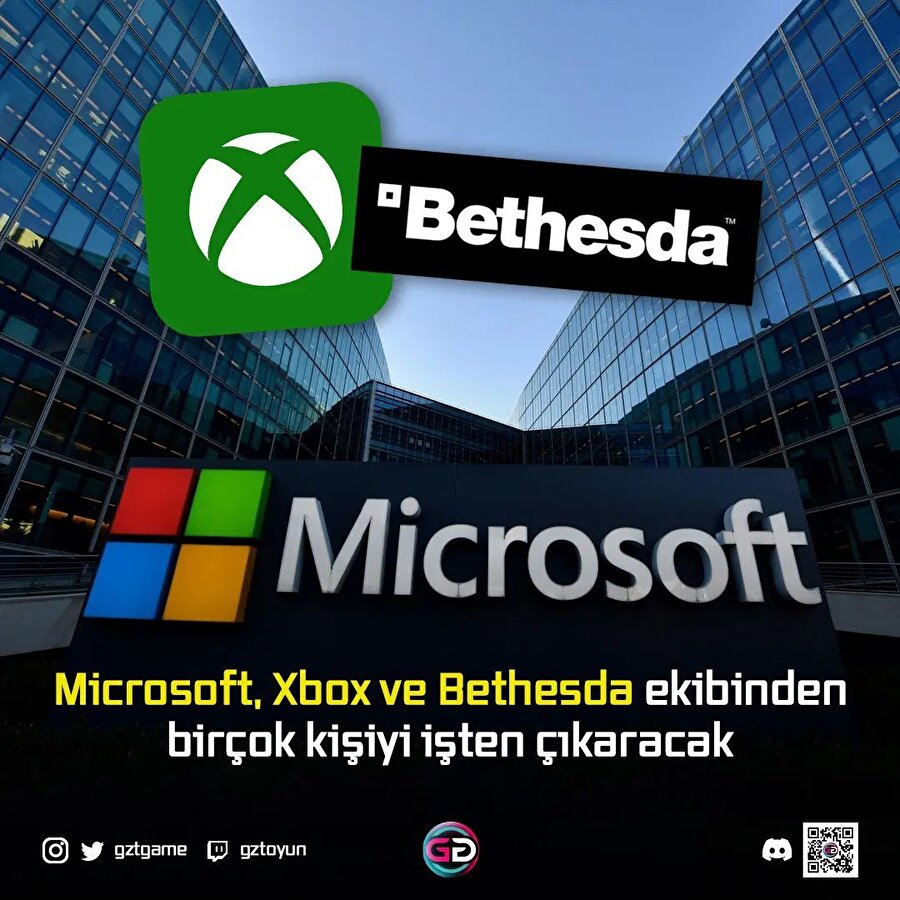 Microsoft, Xbox ve Bethesda şirketlerinde 10 bin kişi ekonomik şartlar dolayısıyla işten çıkarılacak