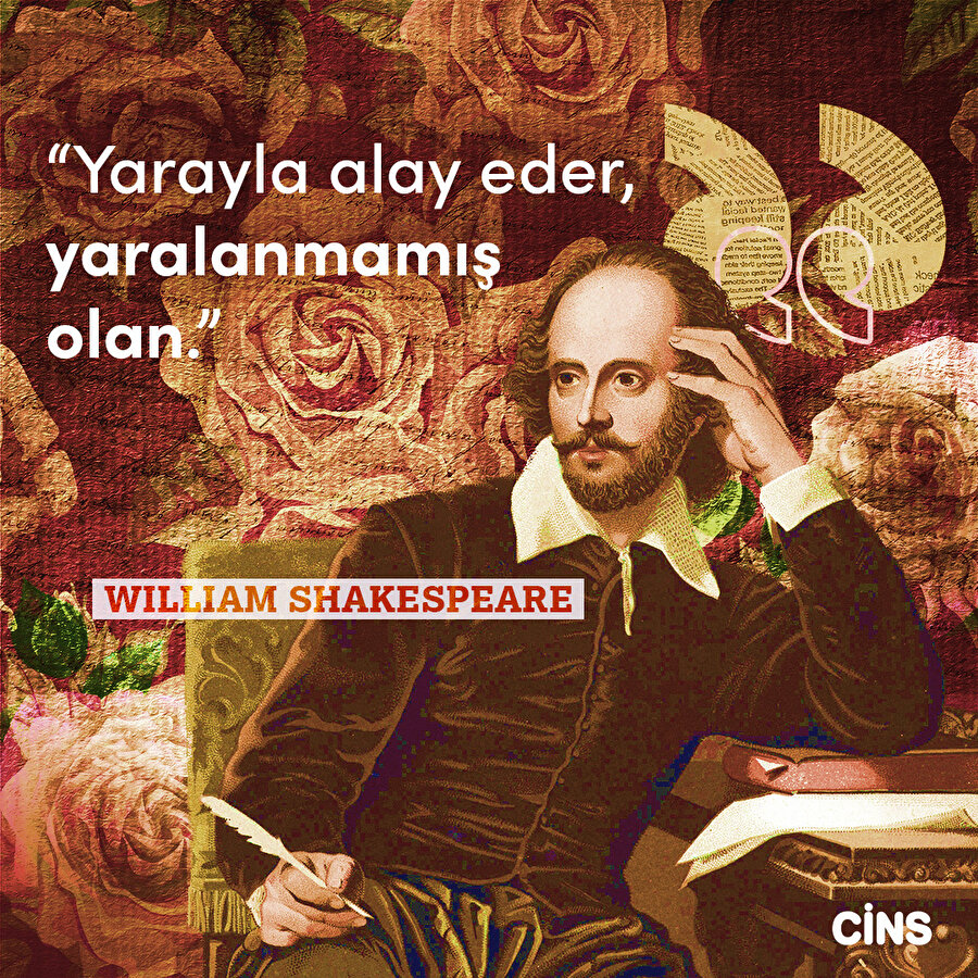 William Shakespeare'den yara üzerine 