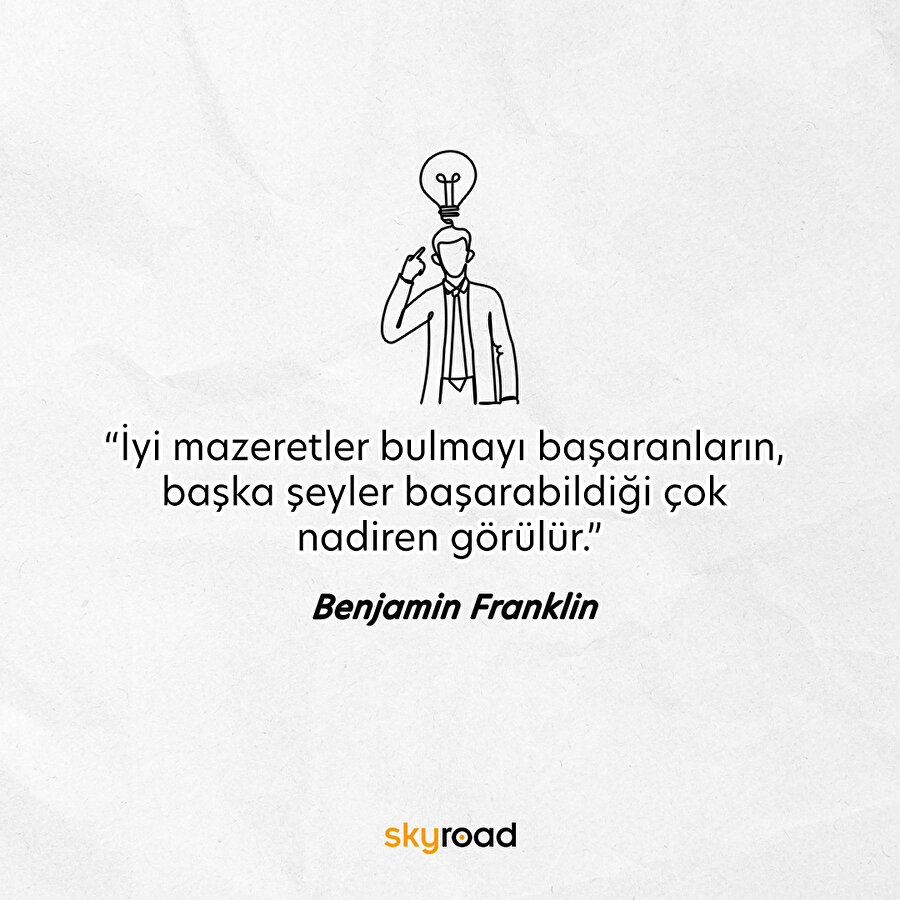 SkyAlıntı: Benjamin Franklin